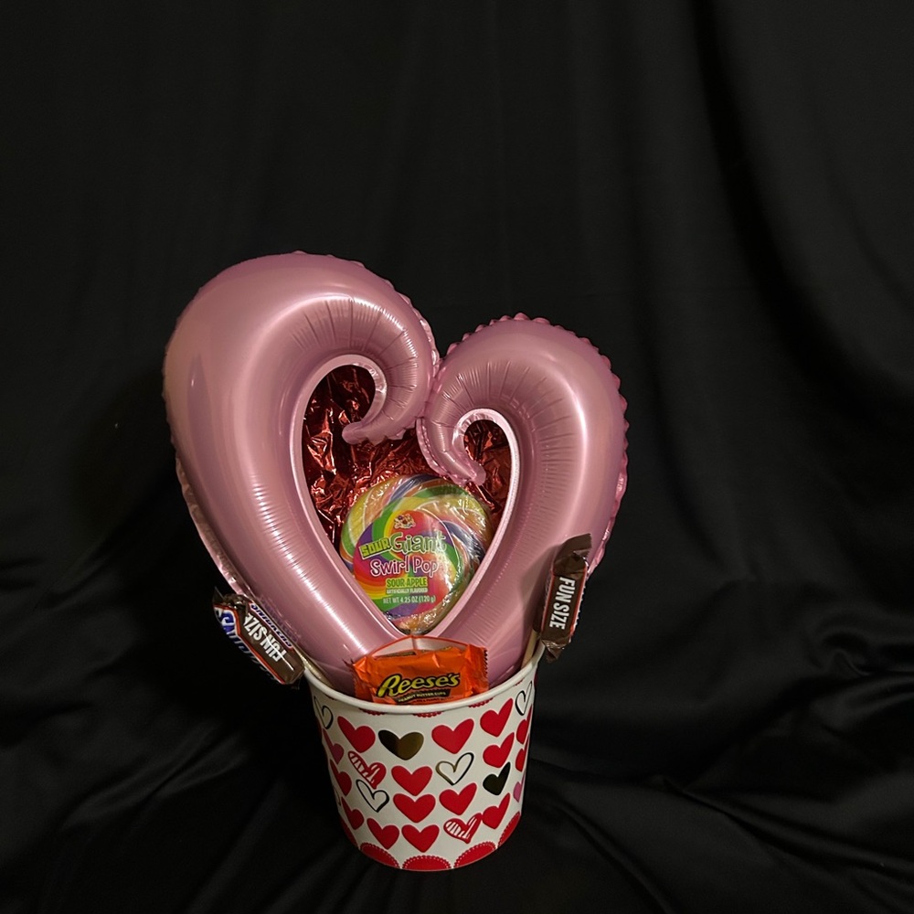 Pink Heart Balloon Party Decoration